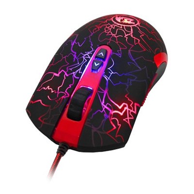 Redragon M701A LAVAWOLF Gaming Mouse, 6400 DPI (Black)