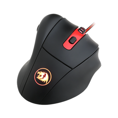 Redragon M605 SMILODON Optical USB Wired Gaming Mouse, 2000 DPI (Black)
