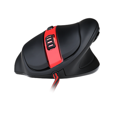 Redragon M605 SMILODON Optical USB Wired Gaming Mouse, 2000 DPI (Black)