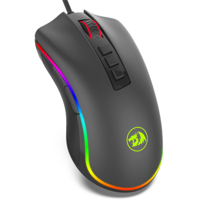Redragon M711 COBRA RGB Gaming Mouse with 16.8 Million, 10,000 DPI (Black)