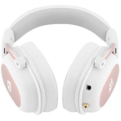 Redragon H510W ZEUS 2 Wired Gaming Headset - 7.1 Surround Sound (White)