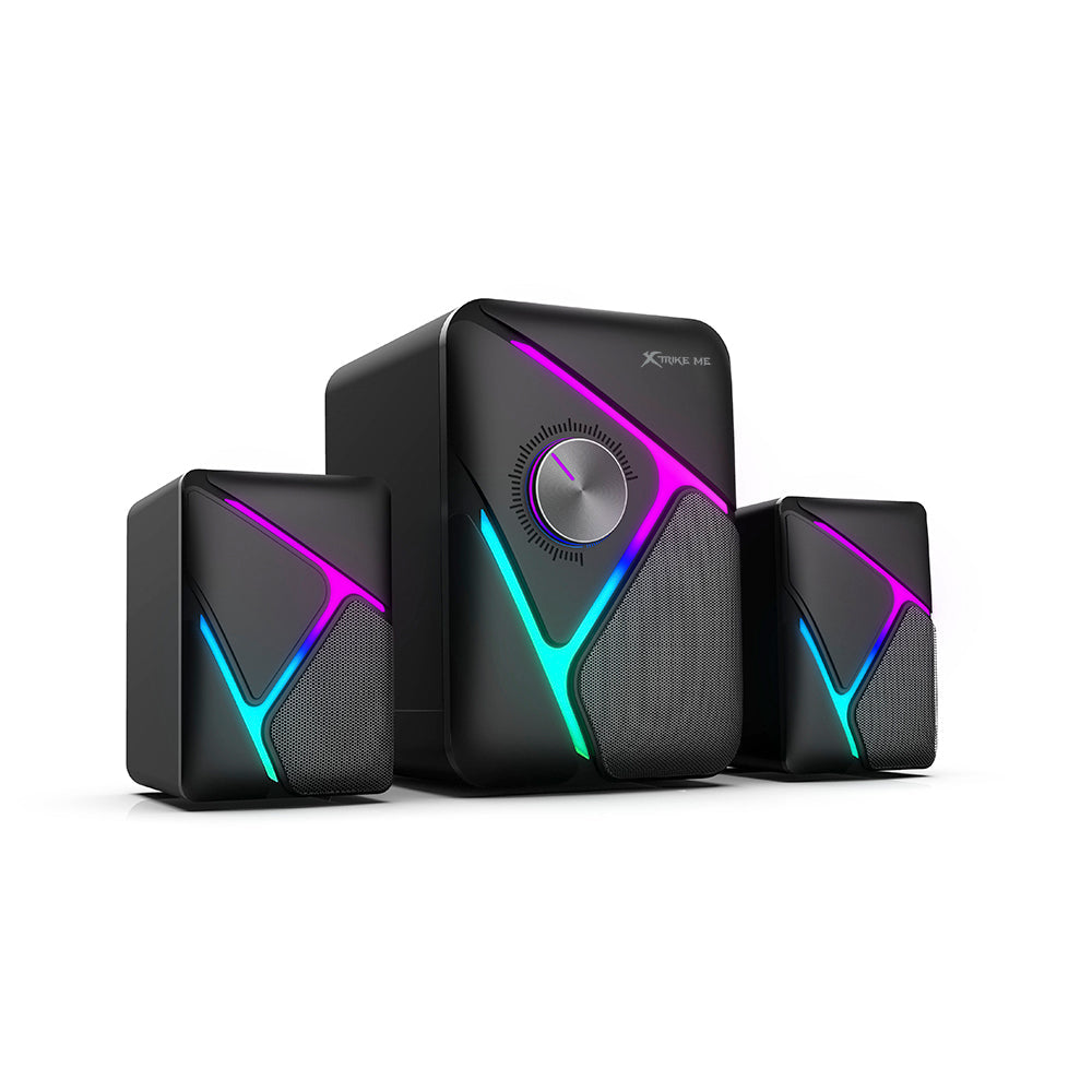 XTRIKE ME SK-610 SUBWOOFER RGB STEREO WIRED GAMING SPEAKERS