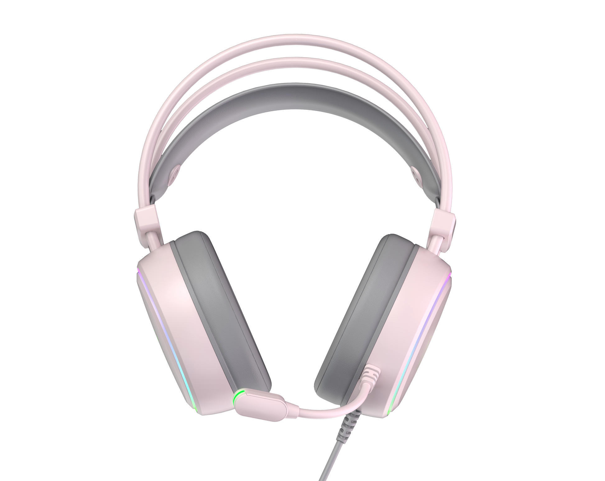 T-DAGGER T-RGH304 Pink Gaming Headset with Backlighting