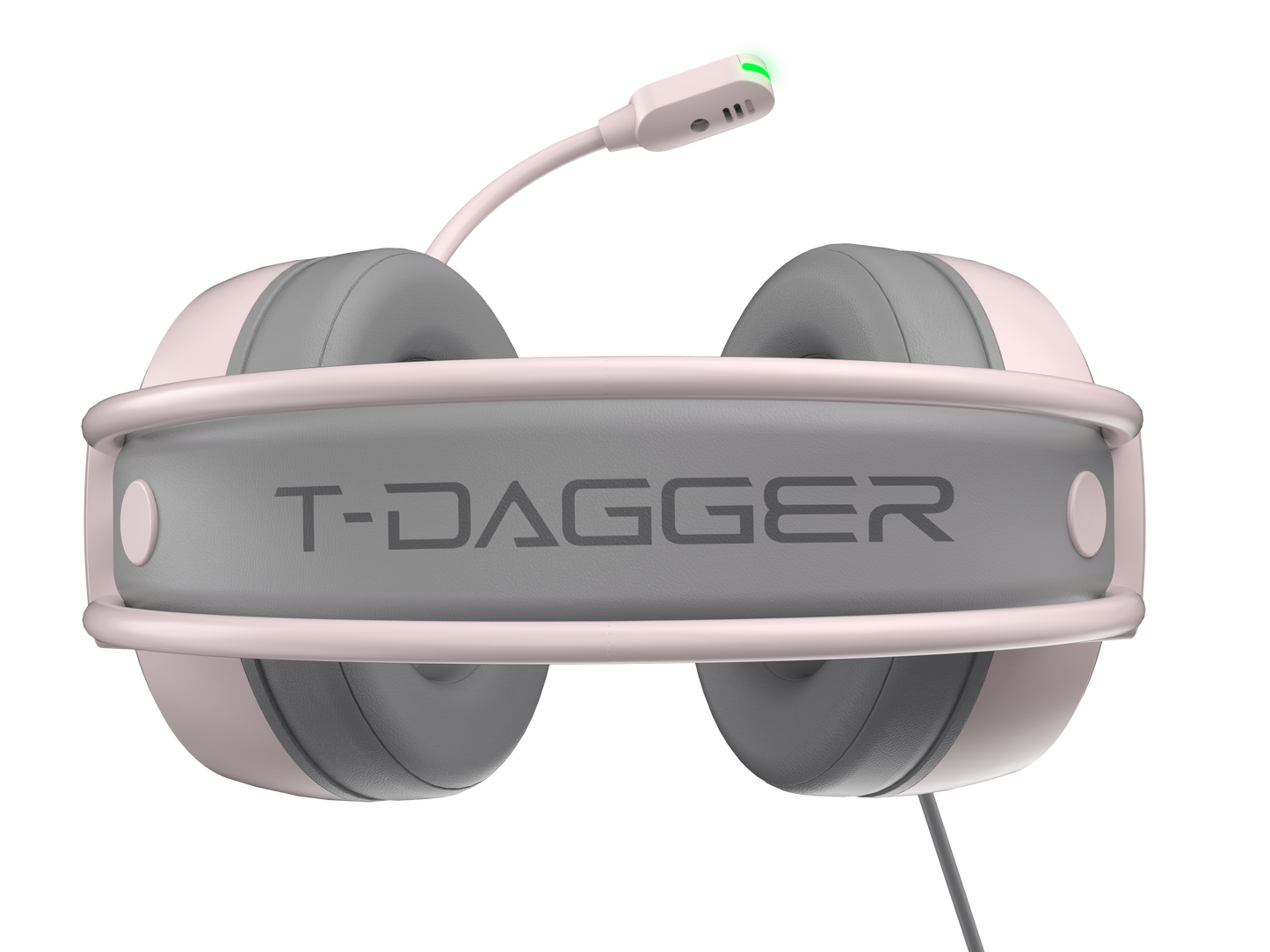 T-DAGGER T-RGH304 Pink Gaming Headset with Backlighting