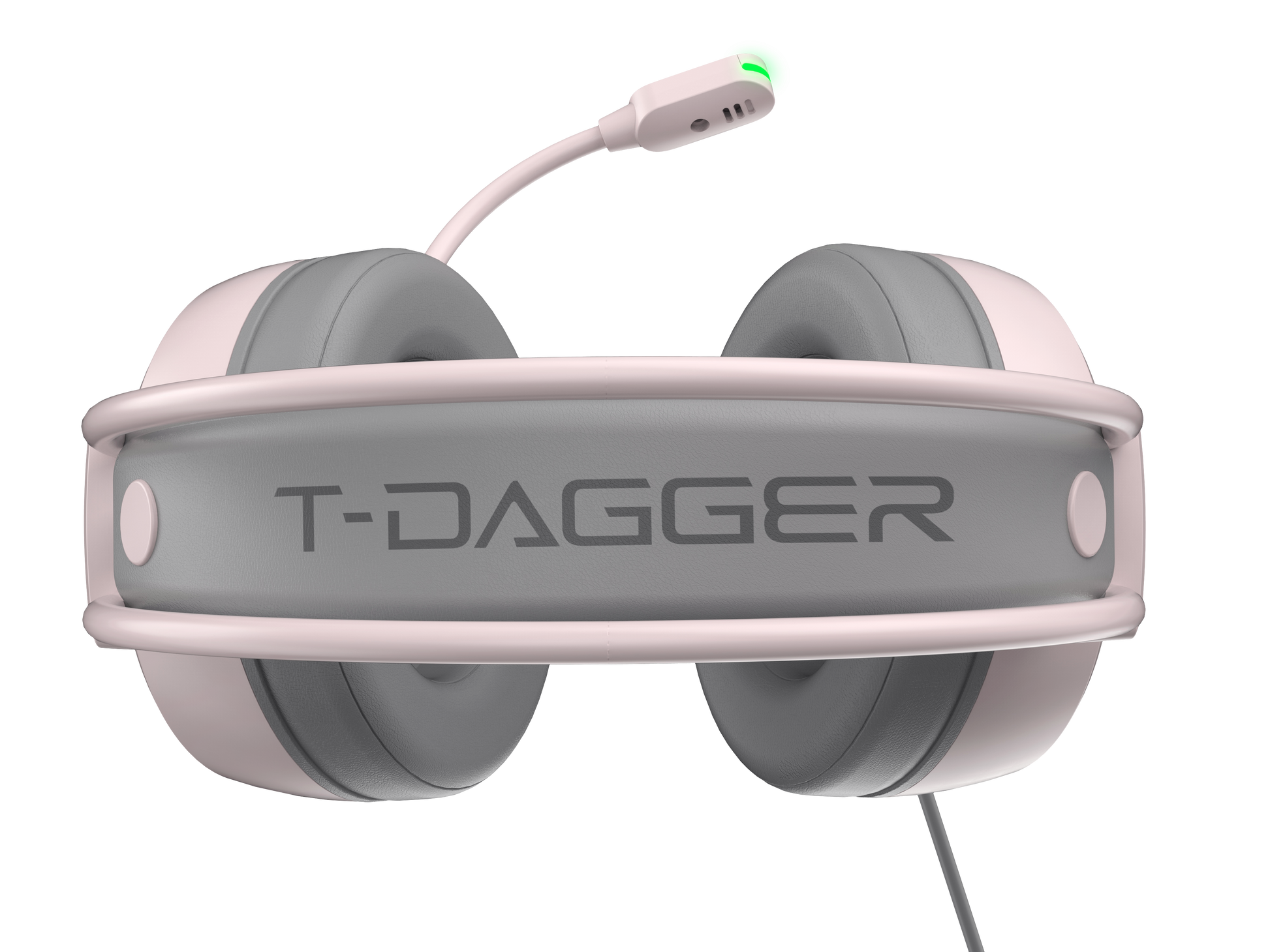 T-DAGGER T-RGH304 Pink Gaming Headset with Backlighting