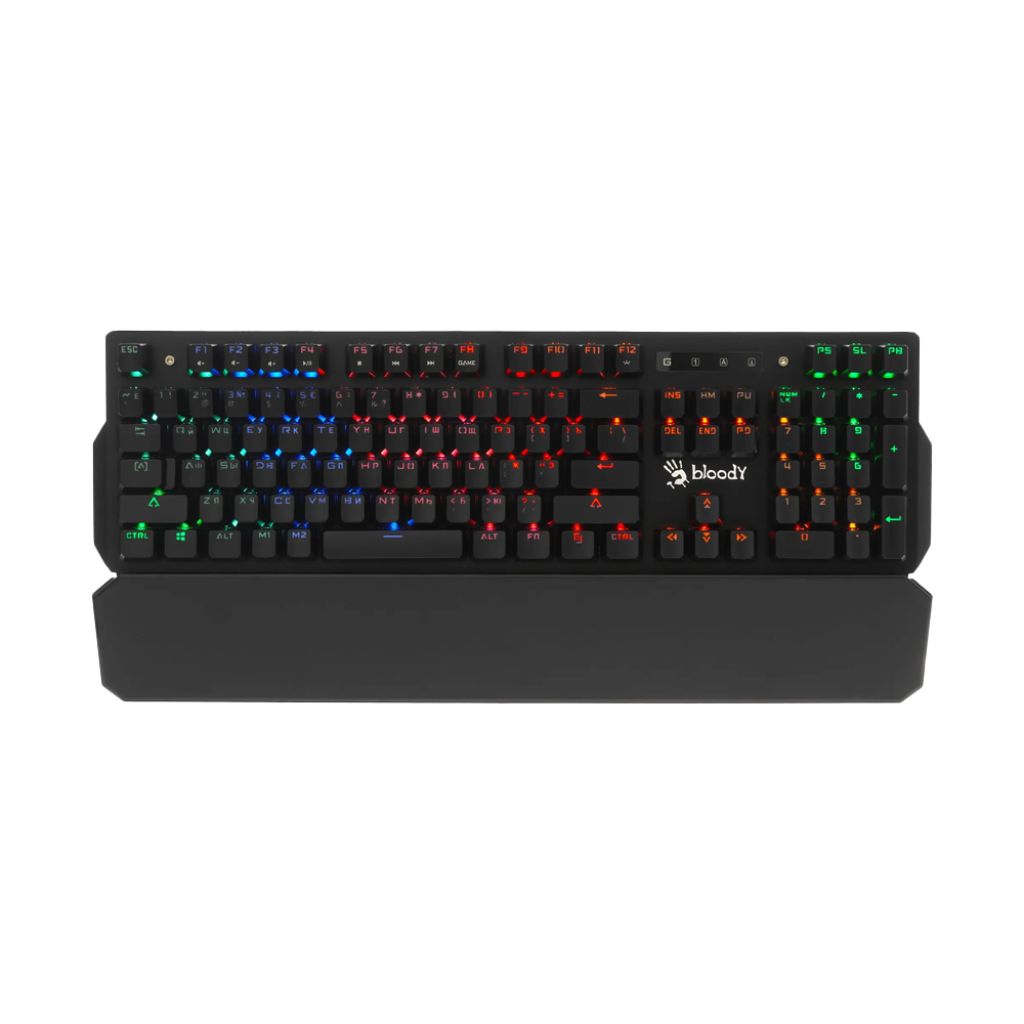 Bloody B885n Mechanical Lighting Gaming Keyboard - Black (Blue Switch)