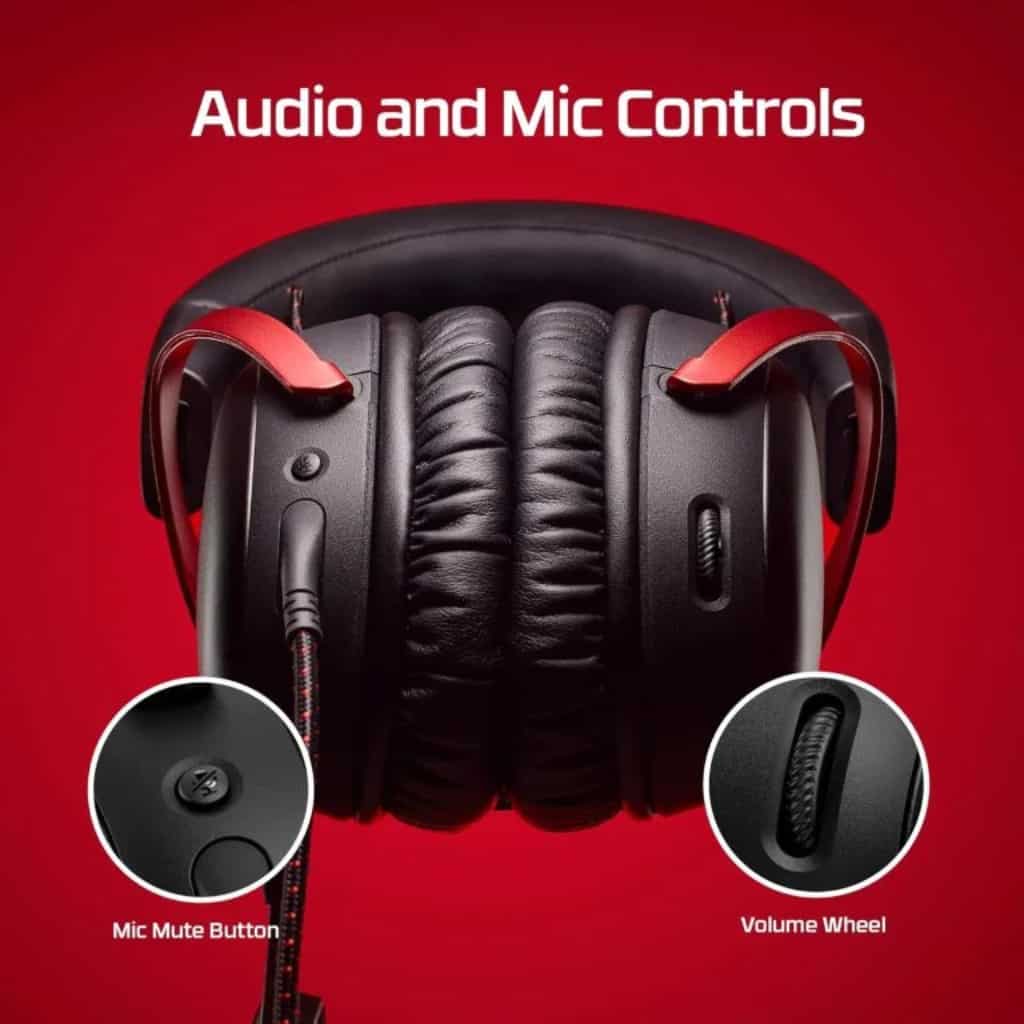 HyperX Cloud III Angled 53mm Drivers Wired Gaming Headset