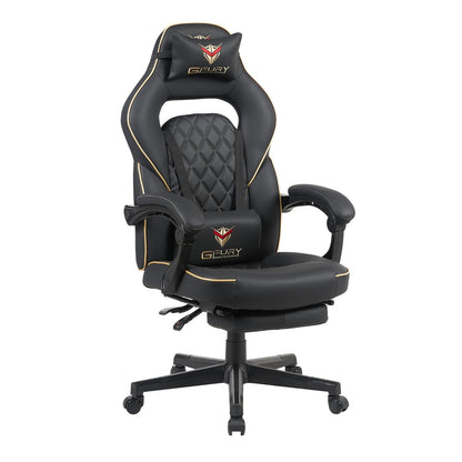 GFury Gaming Chair KW-M7308-2 (Black + Golden)