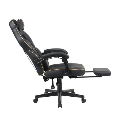 GFury Gaming Chair KW-M7308-2 (Black + Golden)