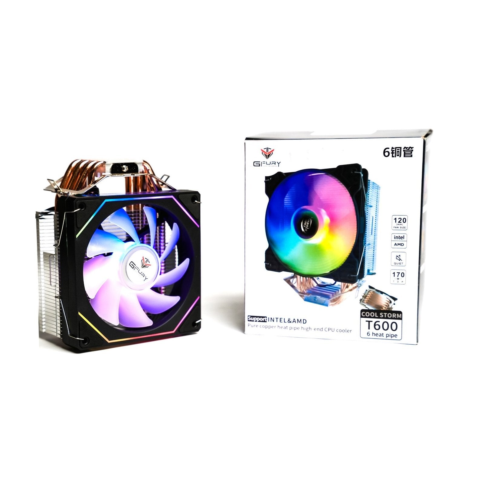 GFury COOL STORM GF-T600 CPU Cooler