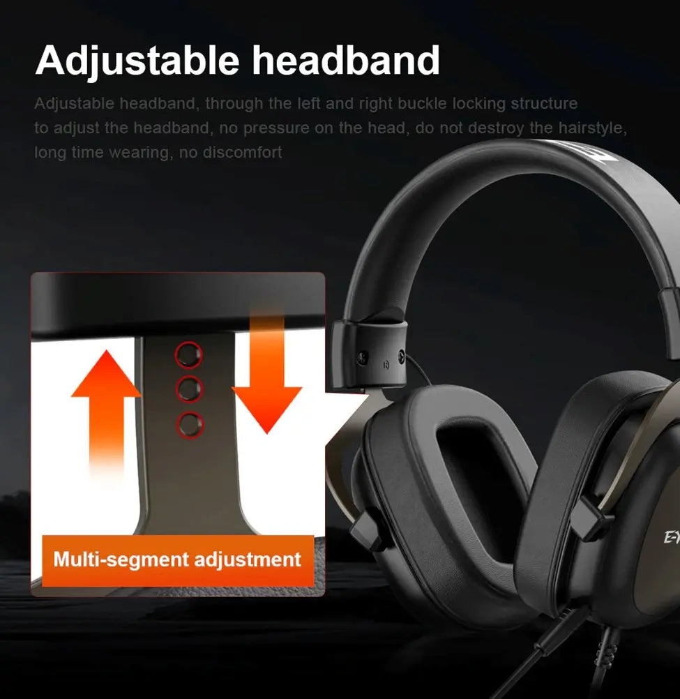 E-Yooso H2828D Gaming Headset (Black)