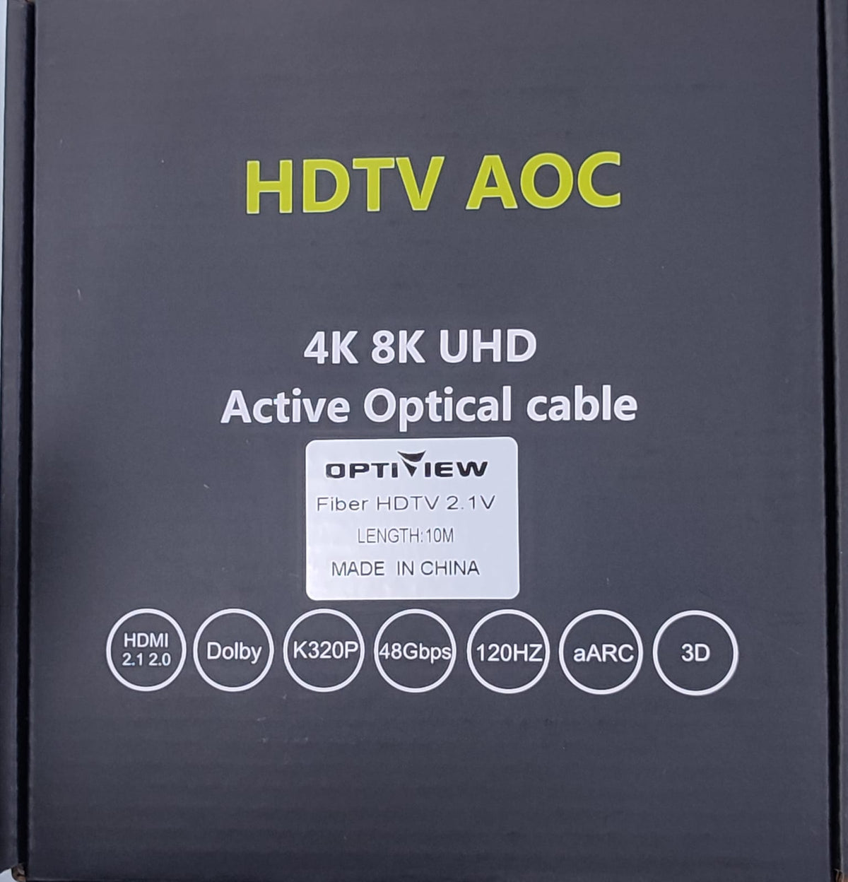 Optiview HDMI 8K ACTIVE OPTICAL CABLE - 2.1 V ( AOC ) WITH BOX 20m