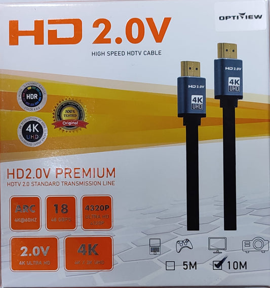 Optiview HDMI CABLE 4K WITH BOX  15m
