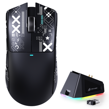 ATTACK SHARK X11 Wireless Gaming Mouse with Charging Dock