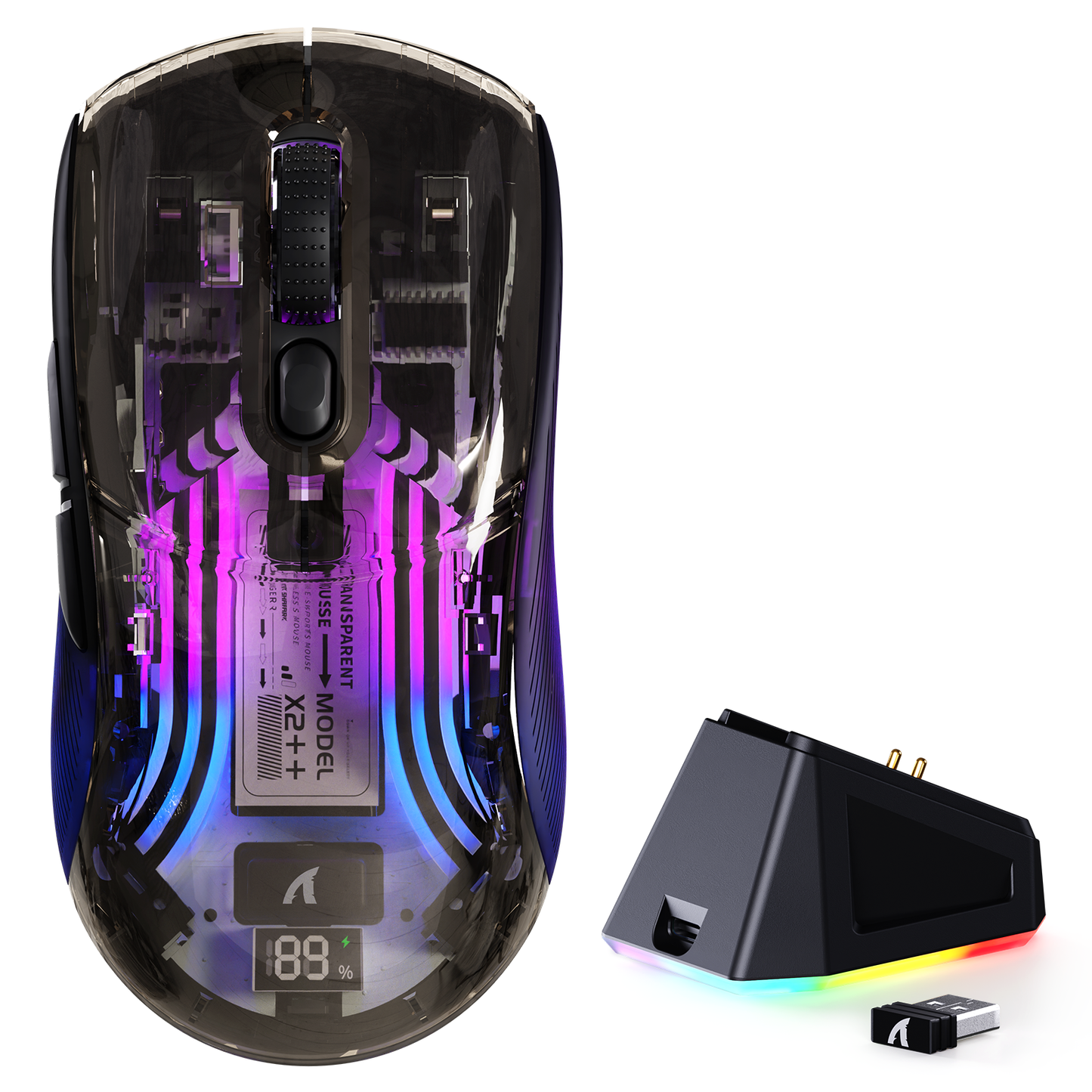 ATTACK SHARK X2PRO Wireless Gaming Mouse with Charging Dock