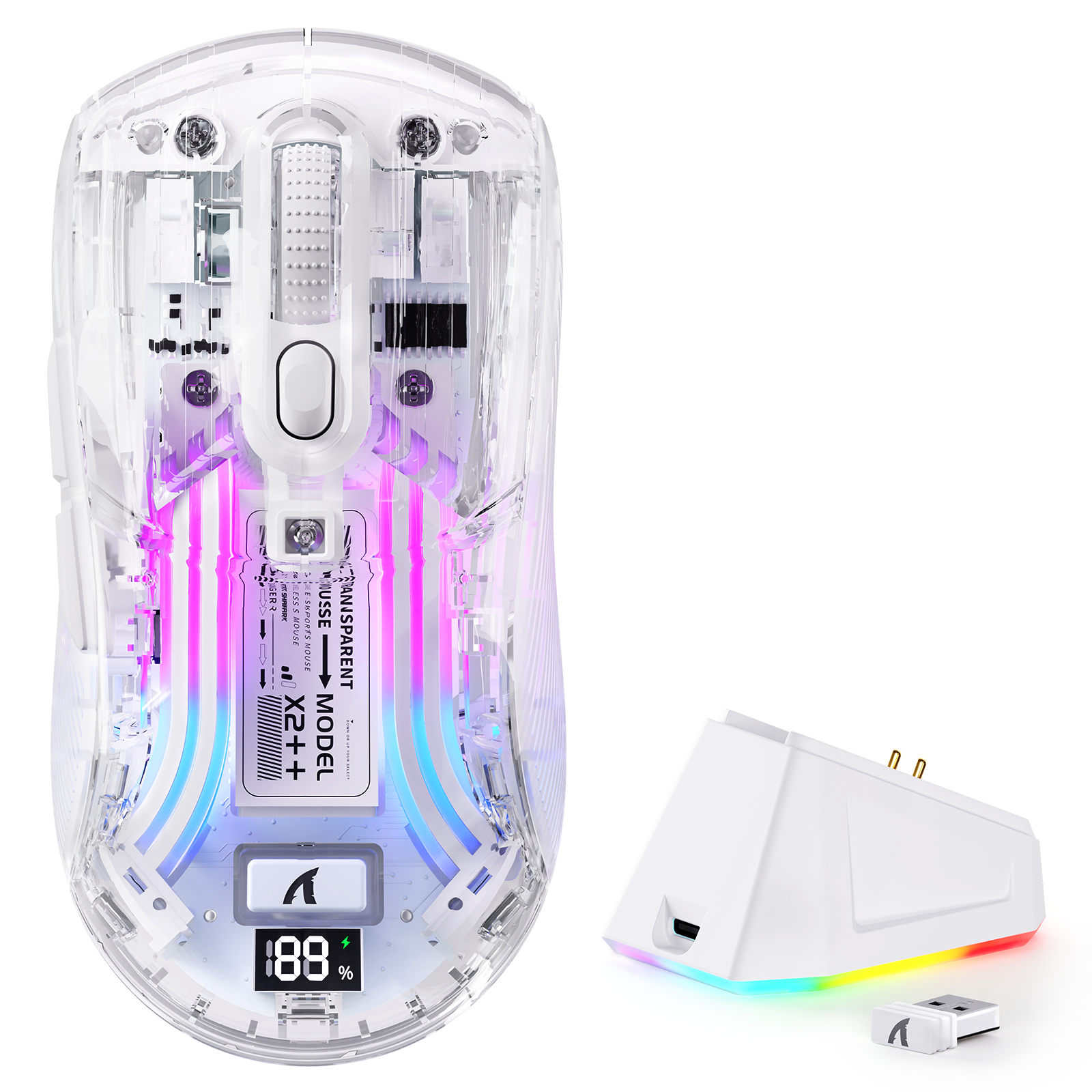 ATTACK SHARK X2PRO Wireless Gaming Mouse with Charging Dock