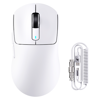 ATTACK SHARK X3MAX PAW3950 Wireless Gaming Mouse with C06 Mouse Coiled Cable