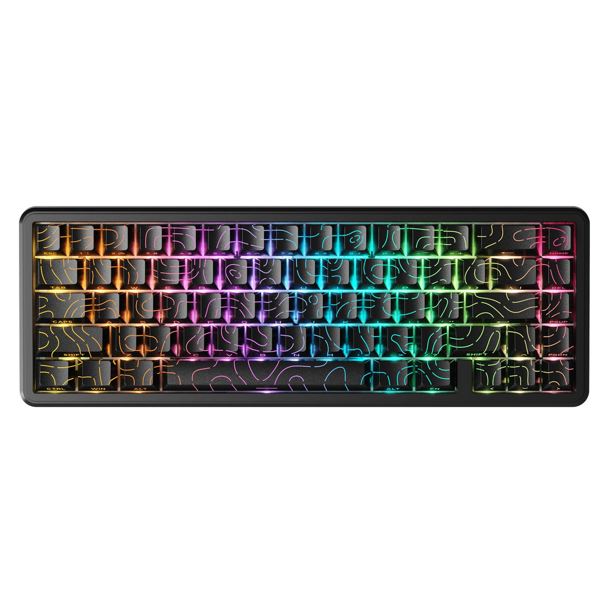 ATTACK SHARK X65 HE Magnetic Switch Rapid Trigger Keyboard