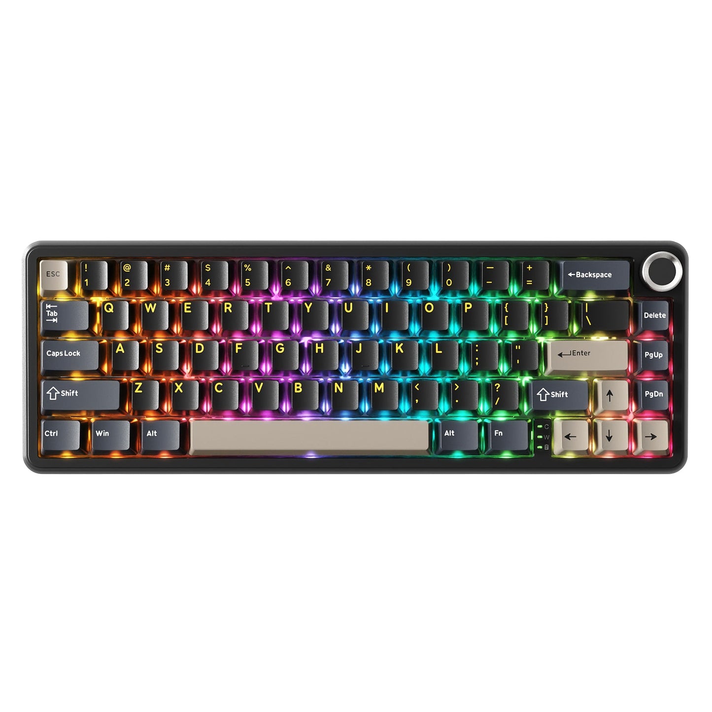 ATTACK SHARK X66 Wireless Mechanical Keyboard with Side Printed PBT Keycaps
