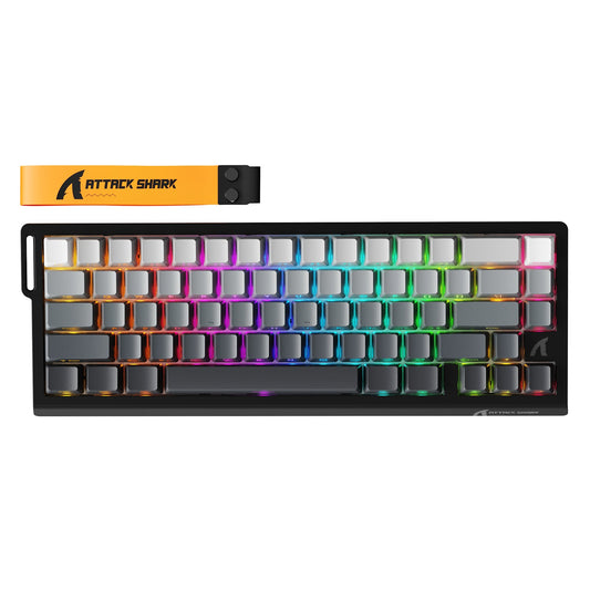ATTACK SHARK X68PRO HE Wireless Rapid Trigger Keyboard Magnetic Switch