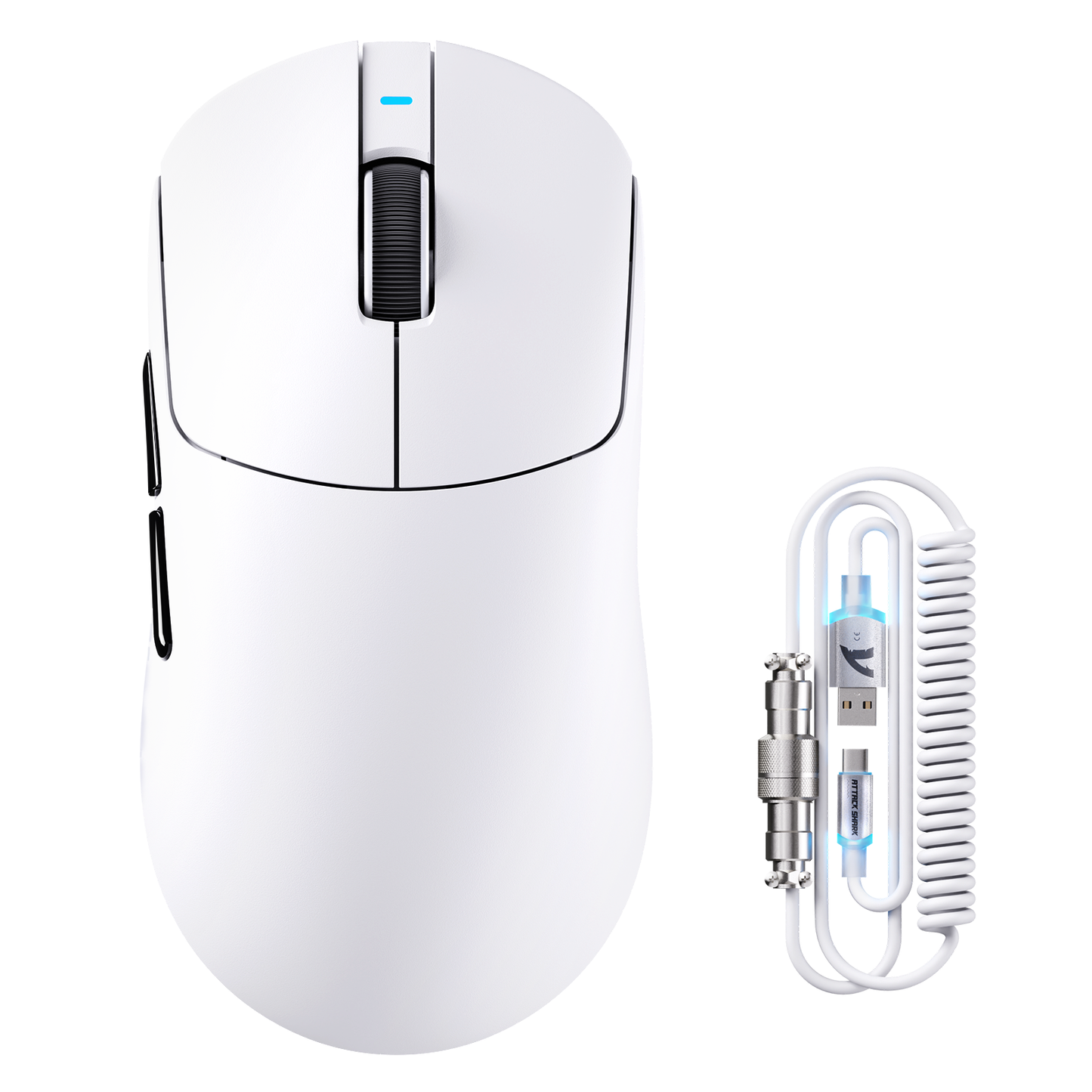 ATTACK SHARK X8PLUS Tri-mode Wireless Gaming Mouse With C06 ULTRA Cable