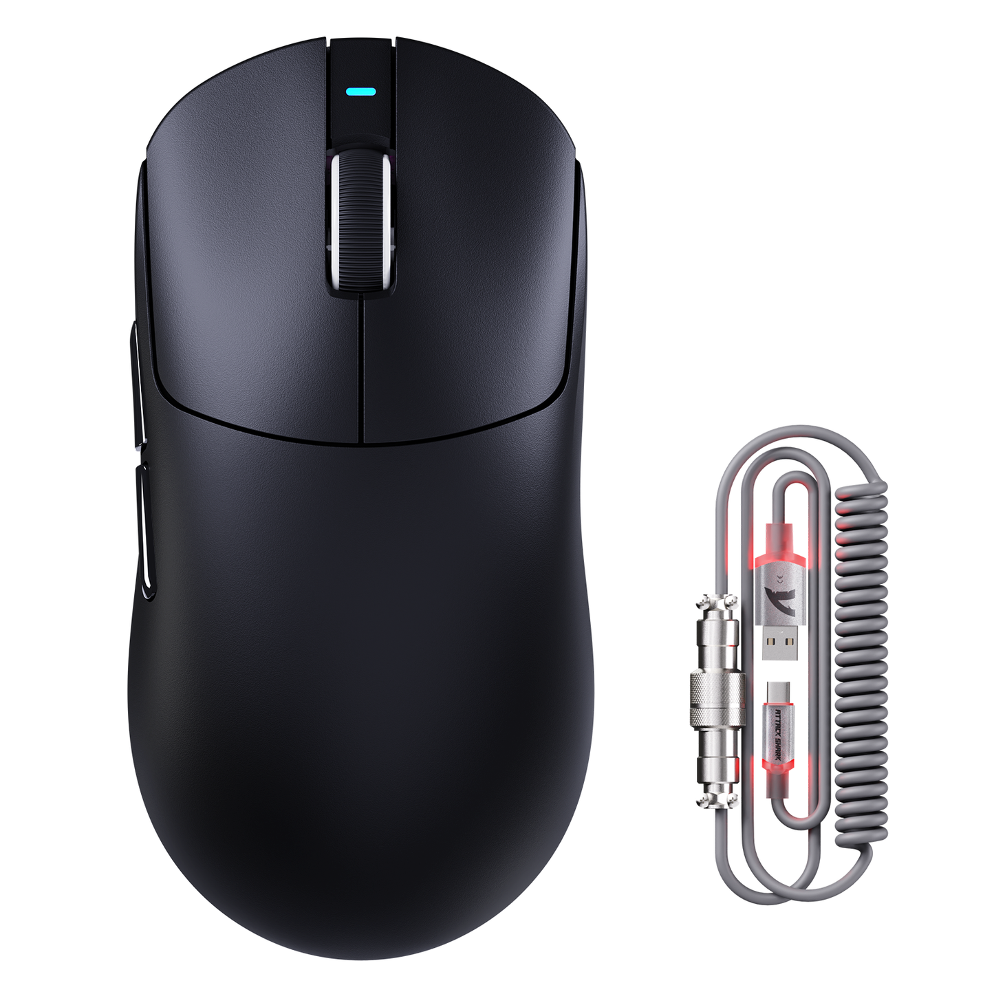 ATTACK SHARK X8PLUS Tri-mode Wireless Gaming Mouse With C06 ULTRA Cable