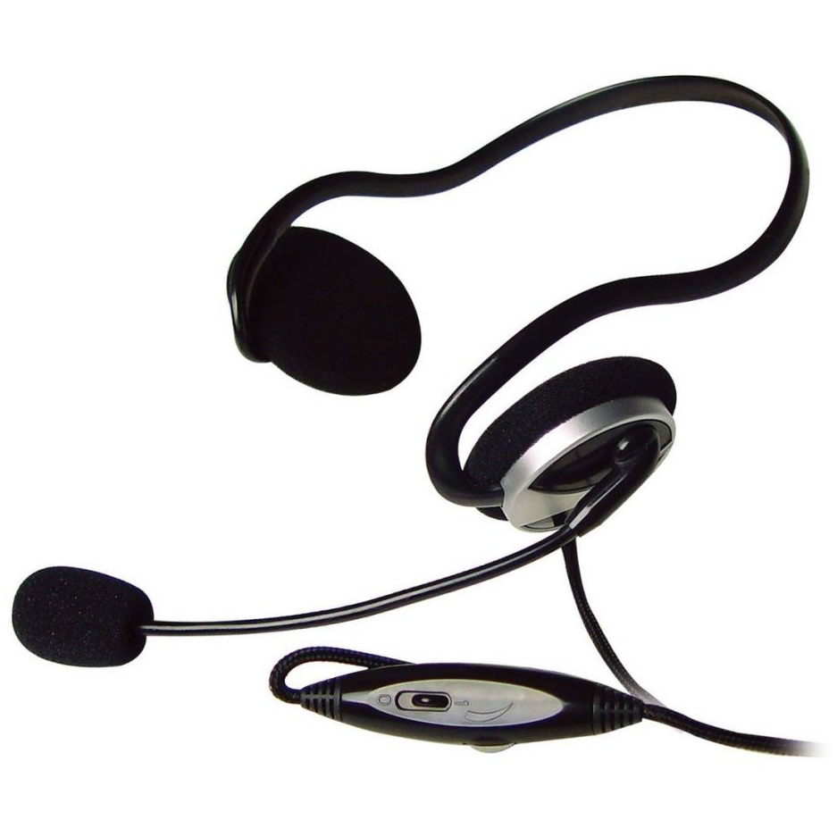 A4Tech HS-5P Back Neck Noise-cancelling Mic Headphone