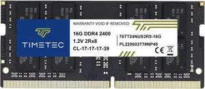 Timetec Premium 16GB DDR4 2400MHz SO-DIMM Laptop RAM
