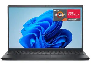Dell 15 DC15255 Laptop AMD Ryzen 7 7730U, 16GB DDR4, 1TB SSD, AMD Radeon Graphics, 15.6" FHD WVA, Windows 11 Home