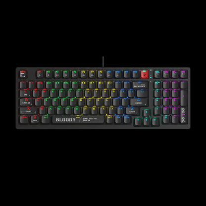 Bloody S98 Hot-Swappable BLMS Mechanical Gaming Keyboard | Bloody Black