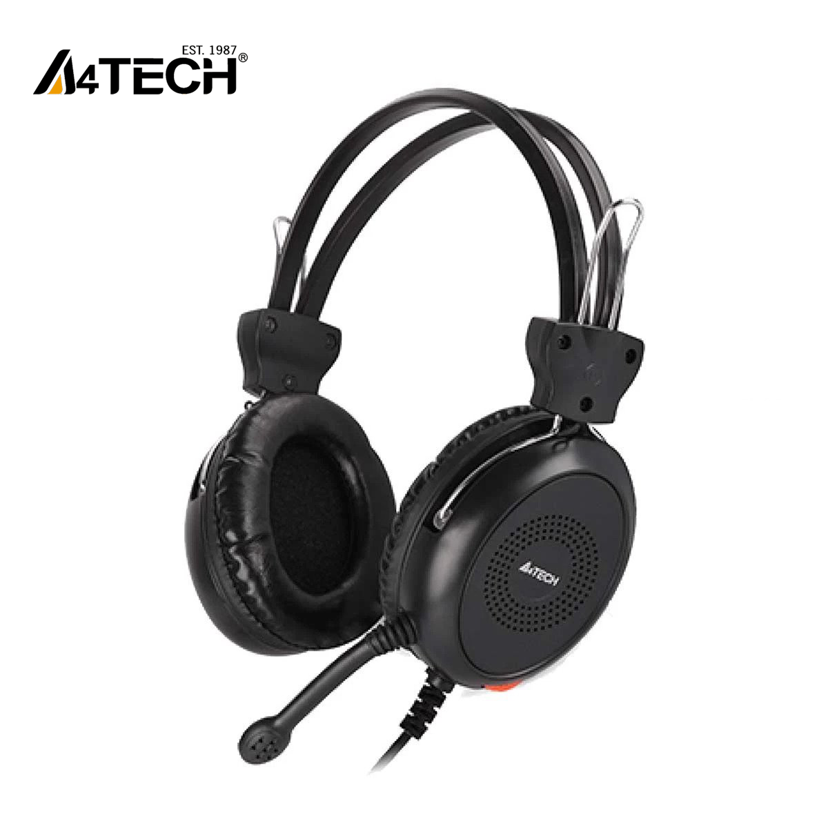 A4Tech HS-30i Comfort-fit Stereo Noise-cancelling Mic Headphone