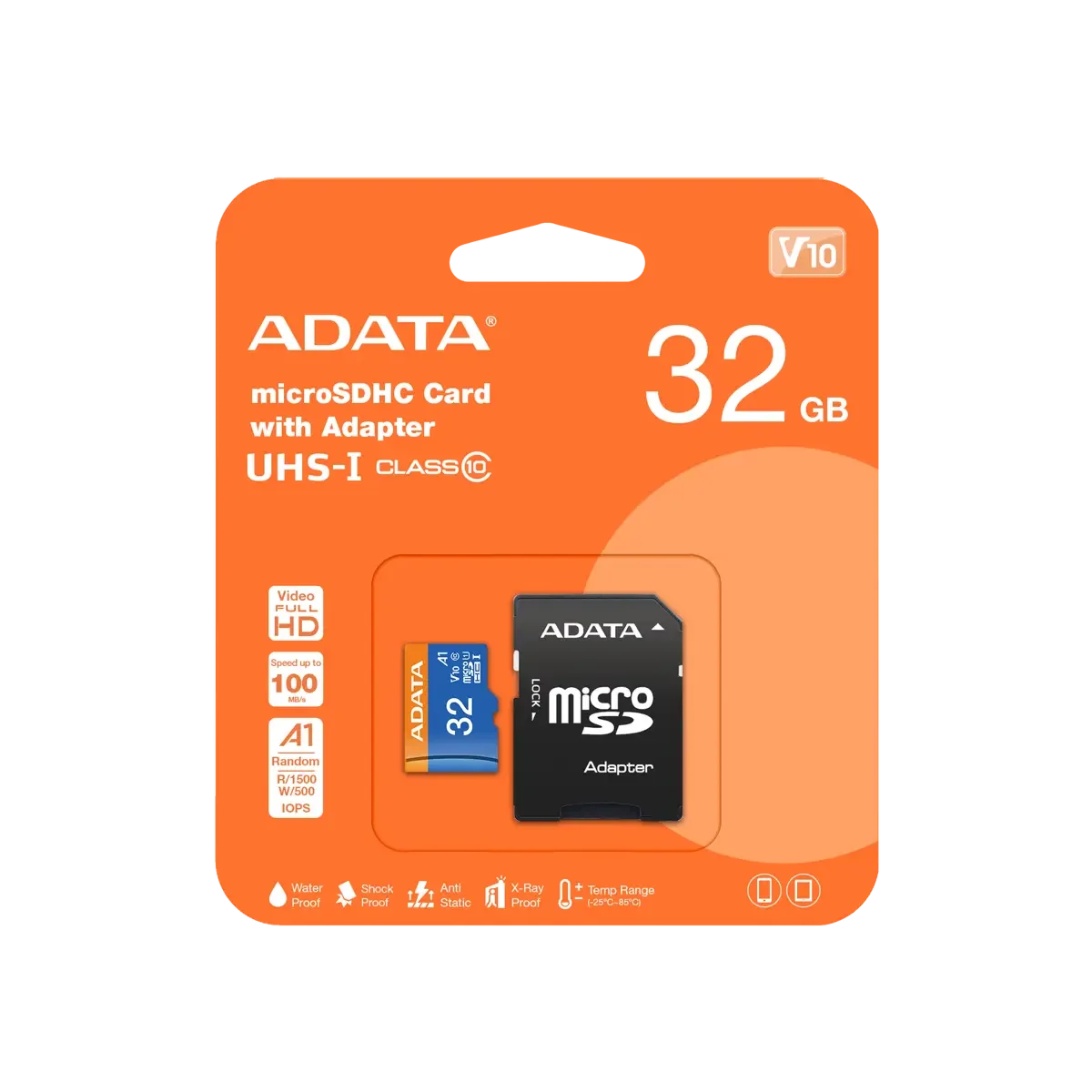 Adata 32GB Premier microSDHC UHS-I Class10 Memory Card
