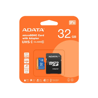 Adata 32GB Premier microSDHC UHS-I Class10 Memory Card