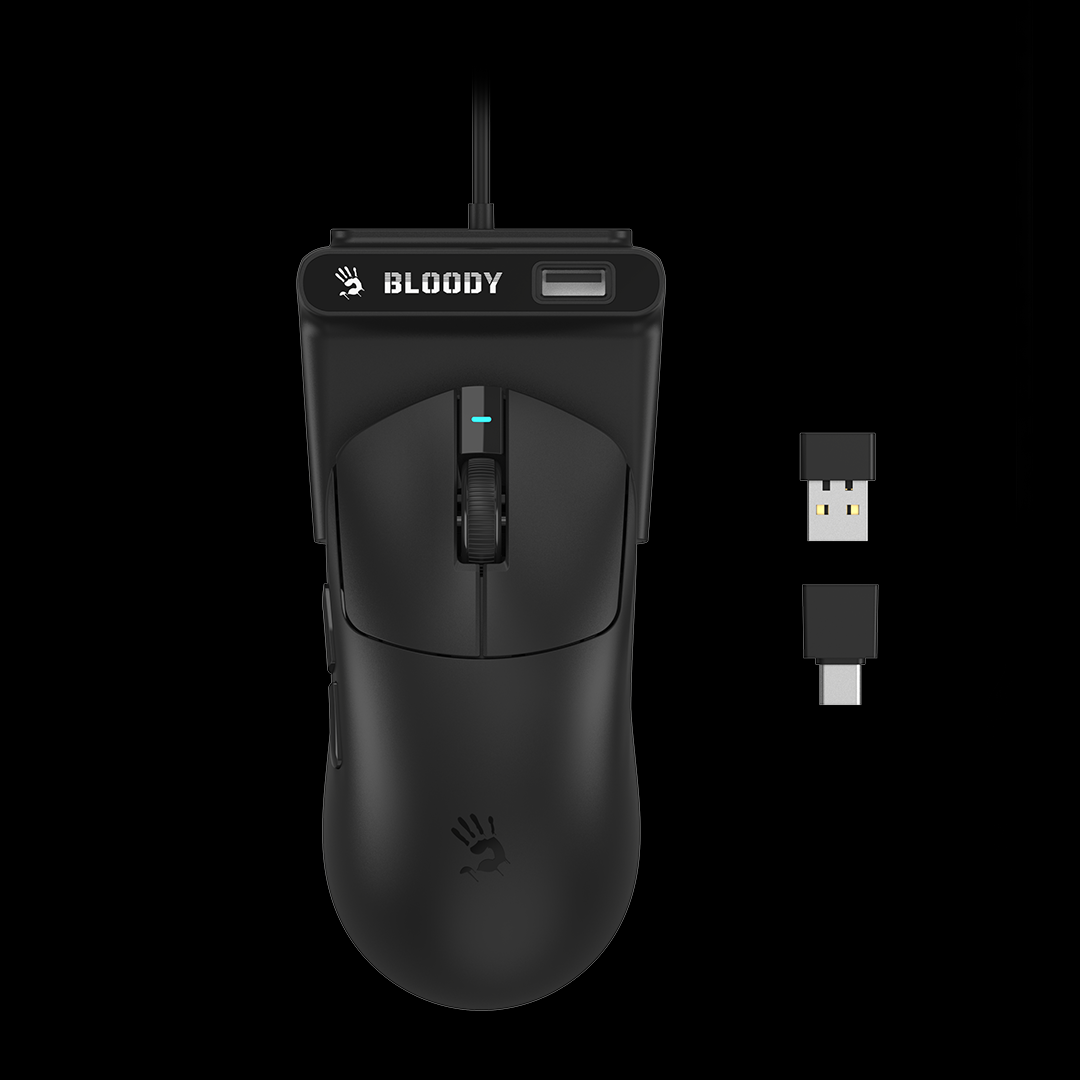 R77 Ultra Dock Dual Mode Wireless Gaming Mouse