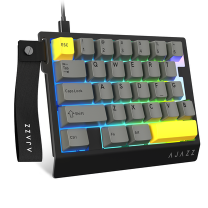 ATTACK SHARK X AJAZZ AK029 Wired One-Handed Gaming Keyboard