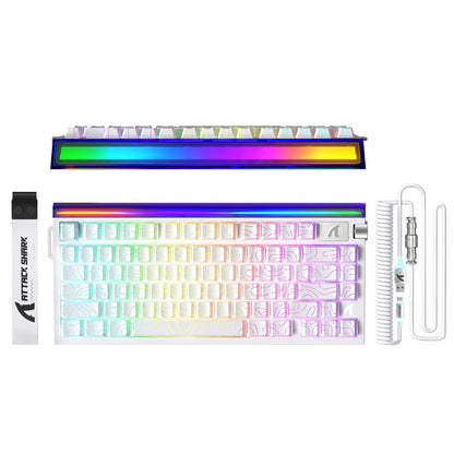 ATTACK SHARK R85 HE Rapid Trigger Keyboard with C01ULTRA LED Cable