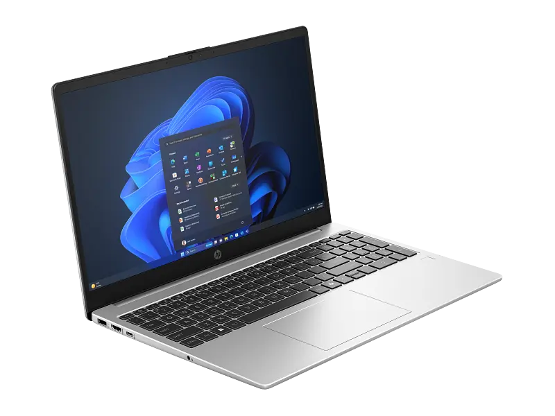 HP 250R G10 Laptop Intel Core 5 120U, 8GB DDR5, 512GB SSD, Intel Integrated Graphics, 15.6" FHD IPS, DOS, Turbo Silver