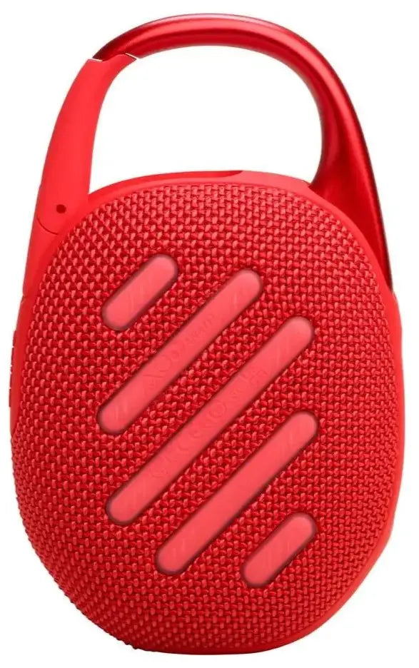 JBL Clip 5 Bluetooth Speaker, IP67 Waterproof and Dustproof, Up To 15 Hours Playtime, Red
