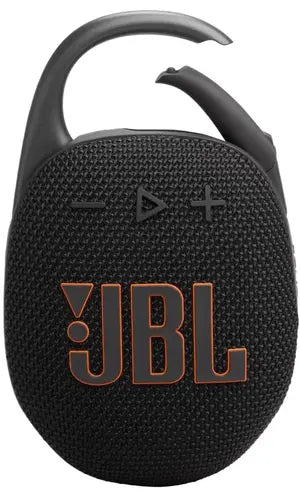 JBL Clip 5 Ultra-Portable Bluetooth Speaker, IP67 Waterproof and Dustproof, Up To 15 Hours Playtime, Black