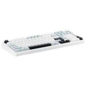 Aula F99 Pro Tri-Mode 96% 100-Key Gasket-Mounted Mechanical Keyboard with Knob, Bluetooth 5.0 and 2.4GHz Wireless and USB Type-C Wired, 8000mAh Battery, South-Facing RGB Backlight, Star Vector Switch, Blue/White/Black
