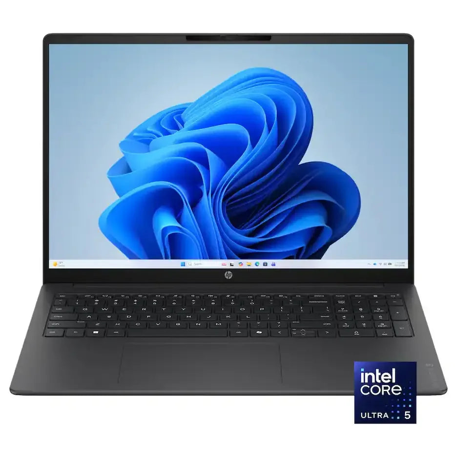 HP OmniBook 3 16 BU0305DX Laptop Intel Core Ultra 5-225U, 8GB DDR5, 512GB SSD, Intel Graphics, 16" 2K IPS Touch, Windows 11, Mica Silver