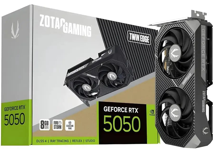 ZOTAC GeForce RTX 5050 Twin Edge 8GB GDDR6 Graphics Card
