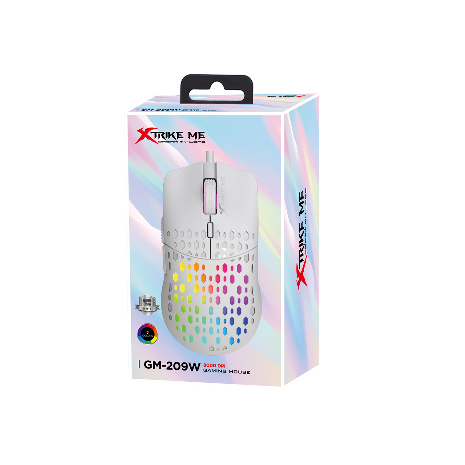  XTRIKE ME GM209W RGB GAMING MOUSE