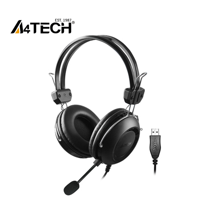 A4Tech HU-35 Comfort Fit Stereo USB Headphone