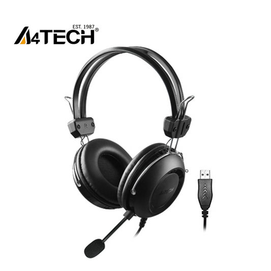 A4Tech HU-35 Comfort Fit Stereo USB Headphone