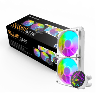 Darkflash DCS240 Water Cooling Fan White