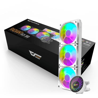 Darkflash DCS360 Water Cooling Fan White