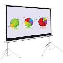Optiview Tripod Projector Screen 8x10