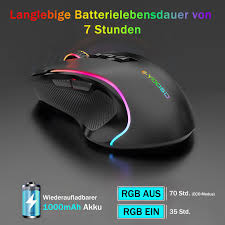E-Yooso X-11 Pro Tri-Mode Gaming Mouse - Black RGB