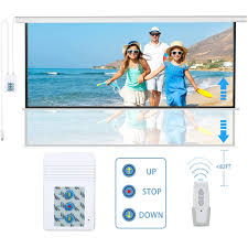Optiview Projector Screen Electric 10x13  Feet MW